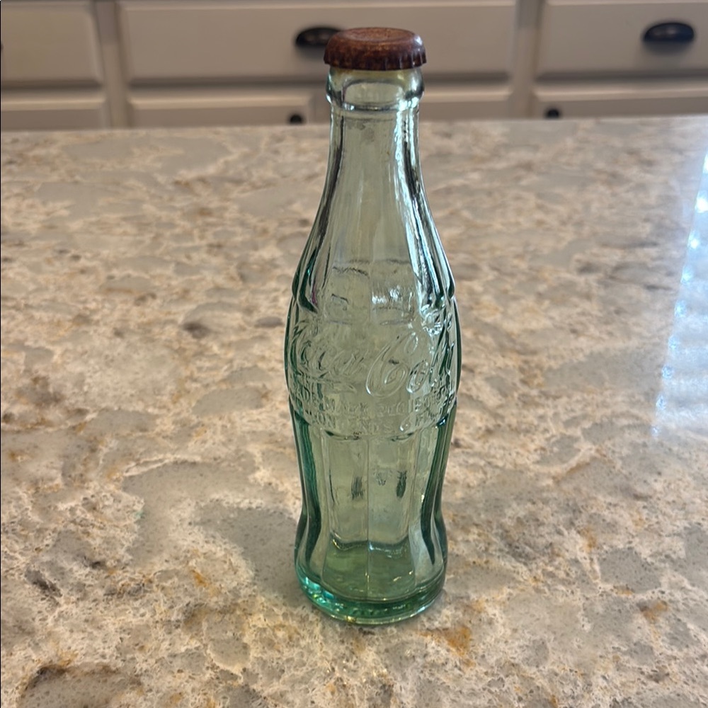 Coca-Cola Green Glass Bottle